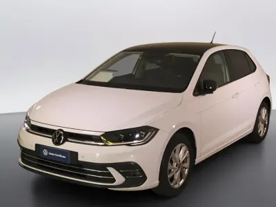 Usata VW Polo Style 95 CV (69 kW) 2023 Bianco/tetto nero Utilitaria