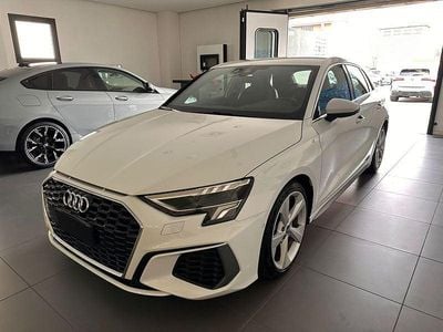 Usata Audi A3 Sportback S-Line 150 CV (110 kW) 2022 Bianco Utilitaria
