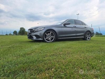 Usata Mercedes C200 Premium 150 CV (110 kW) 2018 Grigio Berlina