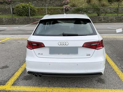 Usata Audi A3 S-Line 184 CV (135 kW) 2014 Bianco Berlina