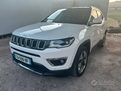 Usata Jeep Compass Limited 120 CV (88 kW) 2018 Bianco SUV