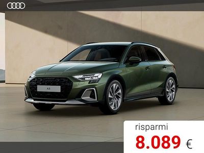 Verde distretto metallizzato Nuova 2025 Audi A3 Advanced Plus Berlina | 37.900 € (Ottimo prezzo)