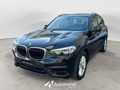 Usata BMW X3 Advantage 150 CV (110 kW) 2021 Nero SUV