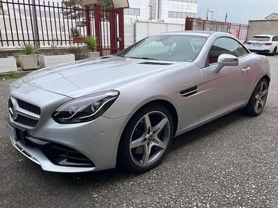 Usata Mercedes SLC180 Premium 156 CV (114 kW) 2018 Argento Cabrio