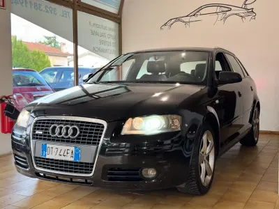 Usata Audi A3 Ambiente 169 CV (124 kW) 2008 Nero Utilitaria