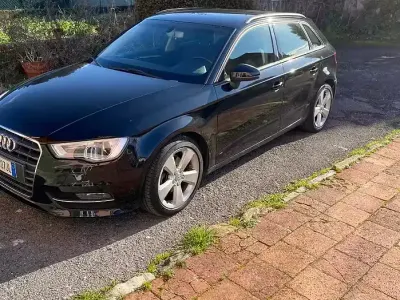 Usata Audi A3 110 CV (80 kW) 2017 Nero Berlina