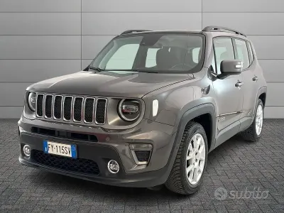 Usata Jeep Renegade Limited 150 CV (110 kW) 2020 Grigio SUV