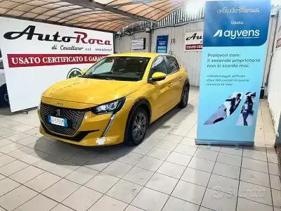 Usata Peugeot 208 Active 100 kW (136 CV) 2021 Giallo Utilitaria