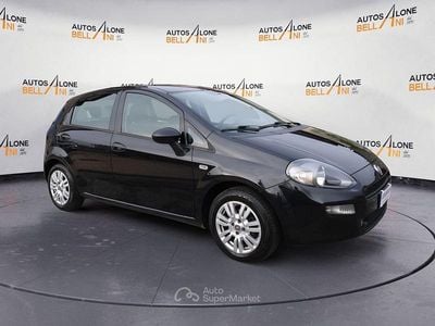 Usata Fiat Punto Lounge 75 CV (55 kW) 2014 Nero Utilitaria
