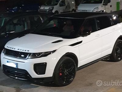 Usata Land Rover Range Rover evoque Black Edition 190 CV (139 kW) 2015 Bianco SUV