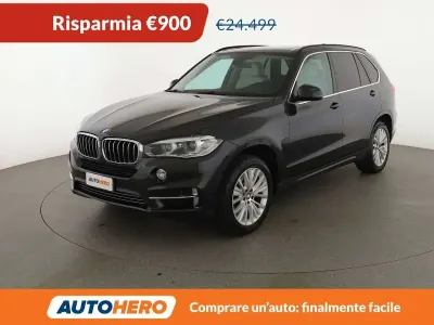 Begagnad BMW X5 Luxury Line 218 HK (160 kW) 2015 Grå SUV