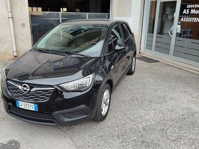 Usata Opel Crossland X 102 CV (75 kW) 2019 Nero SUV