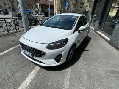 Usata Ford Fiesta Titanium 75 CV (55 kW) 2023 Bianco Utilitaria