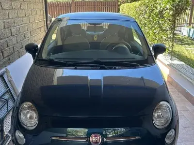 Usata Fiat 500 95 CV (69 kW) 2015 Blu Berlina