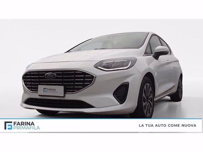 Usata Ford Fiesta Titanium 125 CV (91 kW) 2023 Bianco Utilitaria