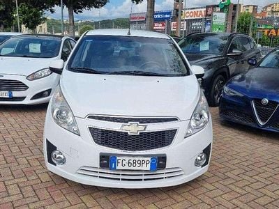Usata Chevrolet Spark 68 CV (50 kW) 2011 Bianco Utilitaria