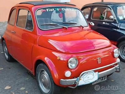 Usata Fiat 500 1970 Rosso Utilitaria