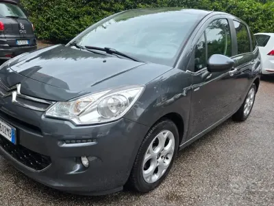 Begagnad Citroën C3 Feel 82 HK (60 kW) 2016 Grå Sedan