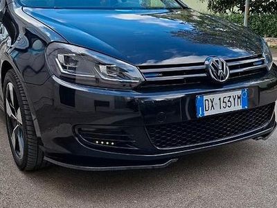 Usata VW Golf VI 2010 Nero Utilitaria