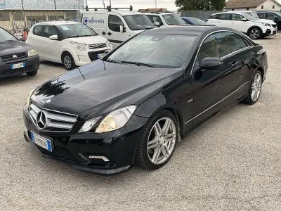Usata Mercedes E250 Avantgarde 204 CV (150 kW) 2010 Nero Coupé