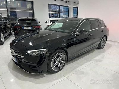 Usata Mercedes C200 Premium 163 CV (119 kW) 2022 Nero Station wagon