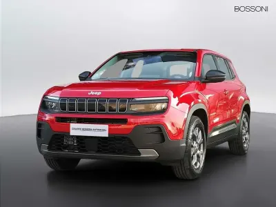 Usata Jeep Avenger Longitude 101 CV (74 kW) 2025 Rosso SUV