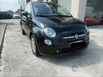 Usata Fiat 500 Lounge 69 CV (50 kW) 2008 Nero Utilitaria