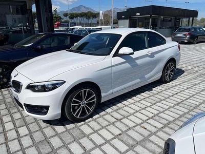 Usata BMW 218 Sport Line 150 CV (110 kW) 2019 Bianco Coupé