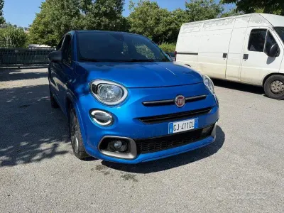 Usata Fiat 500X Sport 131 CV (96 kW) 2022 Azzurro SUV