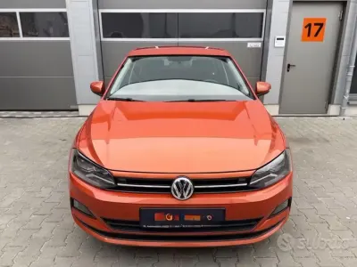Usata VW Polo Comfortline 65 CV (47 kW) 2018 Arancione Utilitaria
