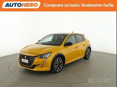 Usata Peugeot 208 GT-line 131 CV (96 kW) 2019 Giallo Utilitaria