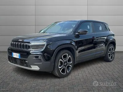 Usata Jeep Avenger Summit 101 CV (74 kW) 2023 Nero SUV