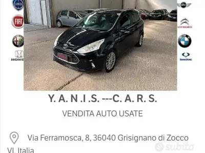 Usata Ford C-MAX 110 CV (80 kW) 2011 Nero Monovolume
