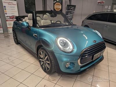 Usata Mini Cooper Cabriolet Hype 158 CV (116 kW) 2016 Blu Cabrio