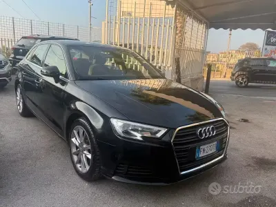 Usata Audi A3 Sport 116 CV (85 kW) 2018 Nero Berlina