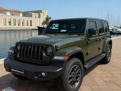 Usata Jeep Wrangler 80th Anniversary 272 CV (200 kW) 2021 Verde SUV