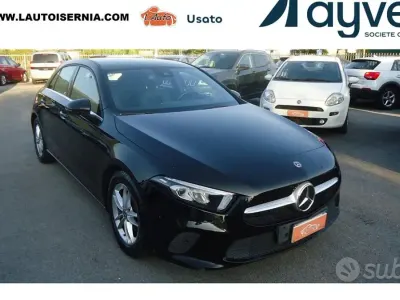 Usata Mercedes A180 Business 136 CV (100 kW) 2018 Nero Berlina