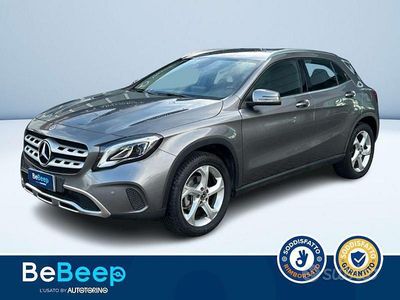 Usata Mercedes GLA180 122 CV (89 kW) 2019 Grigio metallizzato SUV