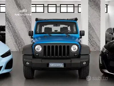 Usata Jeep Wrangler Sport 177 CV (130 kW) 2007 Blu SUV