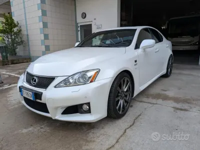 Usata Lexus IS-F 423 CV (311 kW) 2009 Bianco Berlina