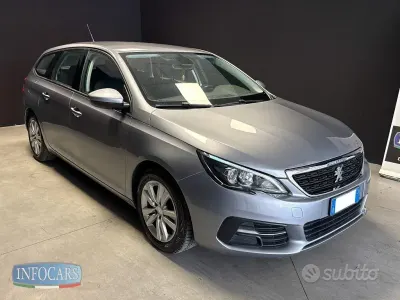 Usata Peugeot 308 SW Active 131 CV (96 kW) 2021 Grigio metallizzato Station wagon
