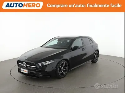 Usata Mercedes A180 AMG line 116 CV (85 kW) 2022 Nero Berlina