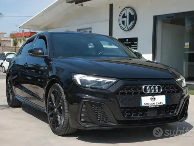 Usata Audi A1 Sportback S-Line 116 CV (85 kW) 2020 Nero Utilitaria