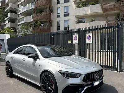 Usata Mercedes CLA45 AMG AMG 421 CV (309 kW) 2020 Grigio Coupé