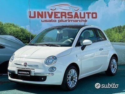 Usata Fiat 500 Lounge 95 CV (69 kW) 2014 Bianco Utilitaria