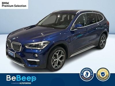 Usata BMW X1 xLine 150 CV (110 kW) 2018 Blu metallizzato SUV