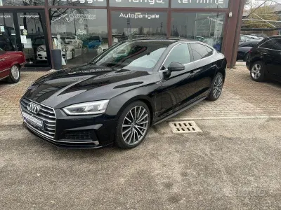 Usata Audi A5 S-Line 190 CV (139 kW) 2018 Nero Coupé