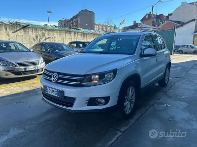 Usata VW Tiguan Sportline 140 CV (102 kW) 2012 Bianco pastello SUV
