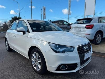 Usata Audi A1 S-Line 89 CV (65 kW) 2013 Bianco Berlina