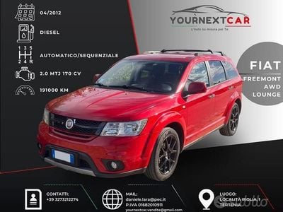 Usata Fiat Freemont 170 CV (125 kW) 2011 Rosso SUV